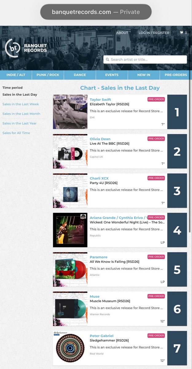 Banquet Records tweet media