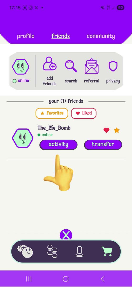 Sofnasci87's tweet image. Good morning #Hive! ☀️

​You can add your friends &amp;amp; earn rewards!💰

​The more we move, the more we grow. 

@The_Life_Bomb has a surprise waiting for you. Have you claimed yours yet?🎁✨

​Don't leave your rewards behind. Let’s build the strongest Hive!🚀
​#FlyWithUs #M2E #P2E