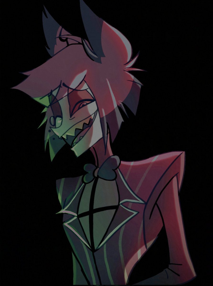 dahle_331's tweet image. #hazbinhotel #alastor