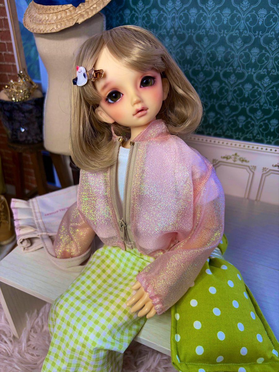 本格的に、シアーブルゾンを販売できるようにしていきたいと思います🧡ᩚ
 #ドール  #ドールオーナー