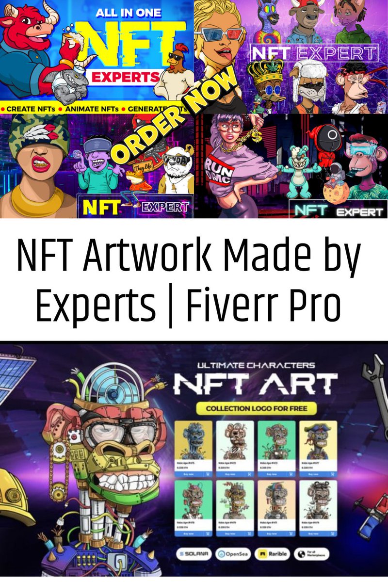 ruposhamin's tweet image. Are you looking for an amazing and unique NFT character, digital art, crypto art to sell? Make the NFT collection different and outstanding by professional NFT artist, illustrator &amp;amp; graphic designer!
Join Fiverr Pro Today: go.fiverr.com/visit/?bta=148…

#NFTArt #CryptoArt #NFT #NFTs