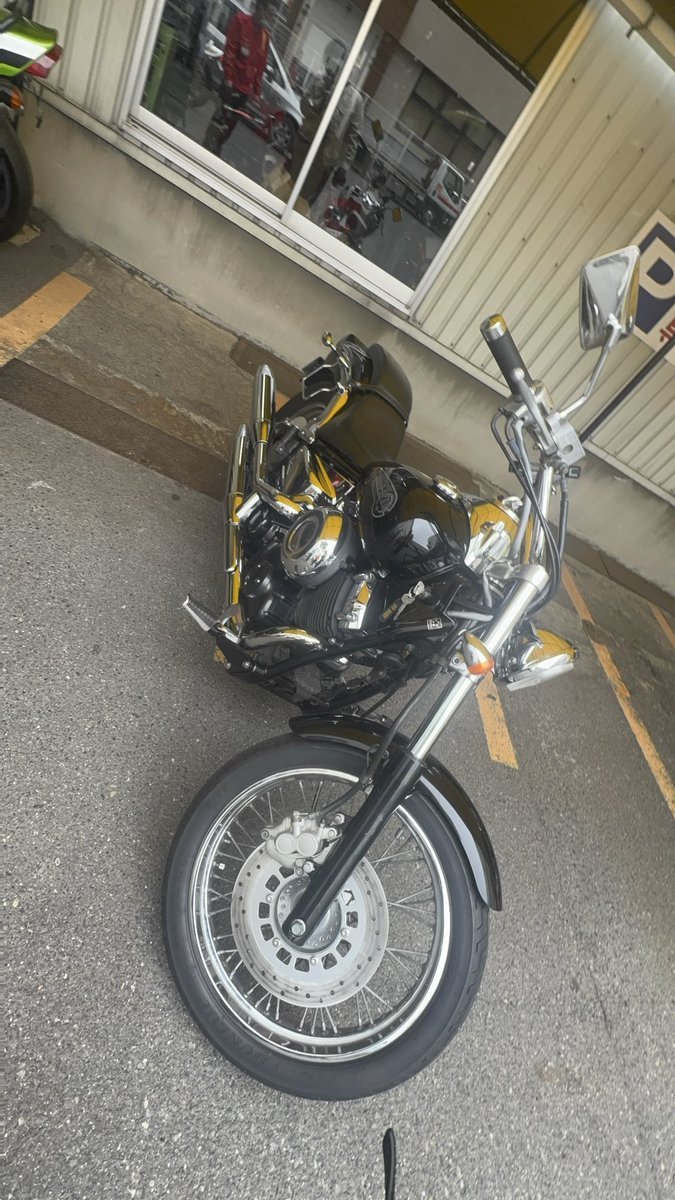 MotoBloger_dai's tweet image. 2026/04/19
初納車　ヤマハ　ドラッグスター400
#ヤマハ
 #ドラッグスター400
 #バイク好き