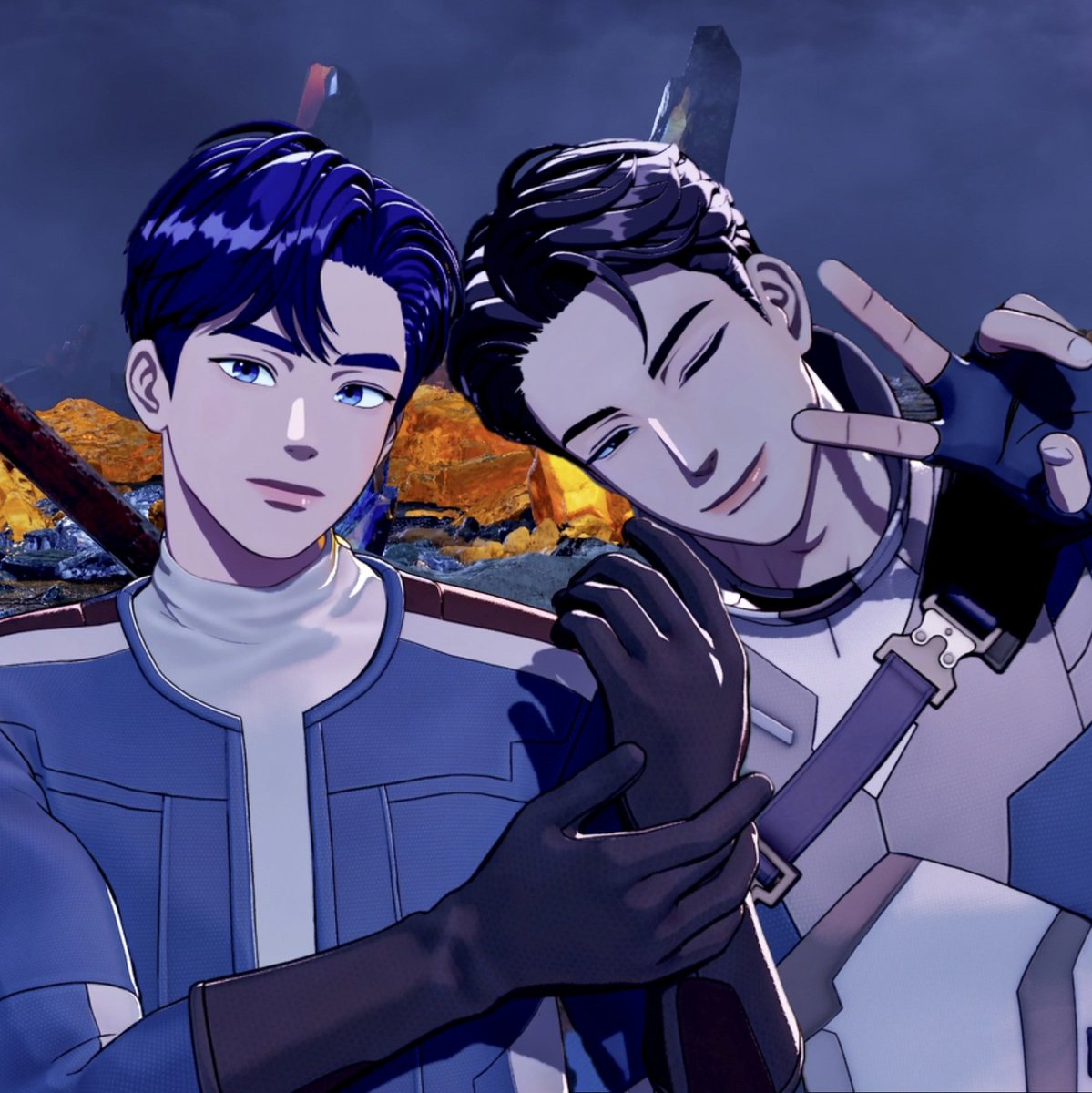 bubu ! ฮัมเยไลน์ 🖤💙🐈‍⬛ tweet media