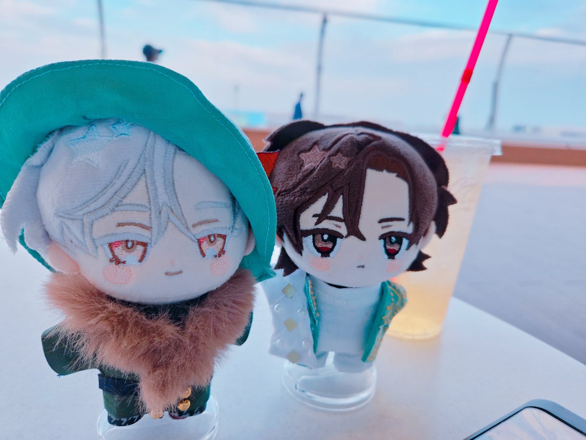 2体連れていきたいという欲望に抗えなかった…行ってきます👋✈️（明日の早朝発）