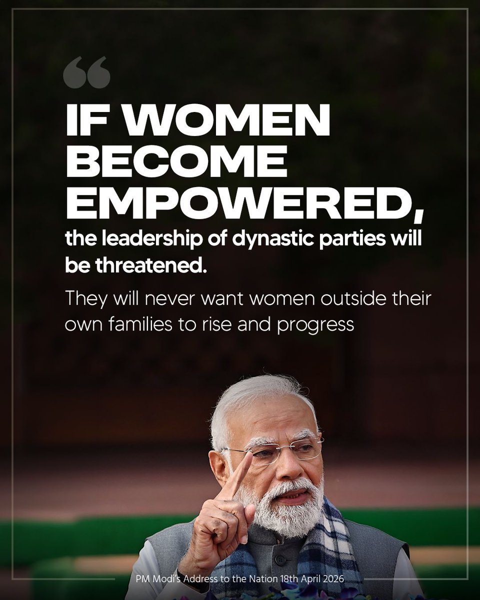BJP4Nagaland's tweet photo. For decades, the opposition treated women’s strength as a mere political tool. While the #AntiWomenAlliance and the #MahilaVirodhiCongress consistently took our mothers and daughters for granted, PM Narendra Modi has transformed Nari Shakti into the heartbeat of India's progress.
​
​"The empowerment of women is not a favor; it is their fundamental right. Our sisters and daughters are no longer just beneficiaries—they are the leaders of a Viksit Bharat." — PM @narendramodi

@BJP4India @NitinNabin @blsanthosh @anilkantony @YepthomiBen @YanthungoPatton @abhaygiribjp