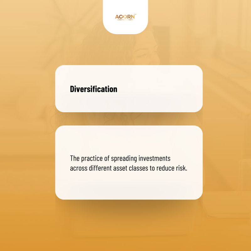 asia_acorn's tweet image. Diversification is the practice of spreading investments across different asset types to reduce risk. ⚖️

📊 A well-diversified portfolio balances potential growth with stability and resilience.

#AssetManagement #WealthBuilding #FinancialGrowth