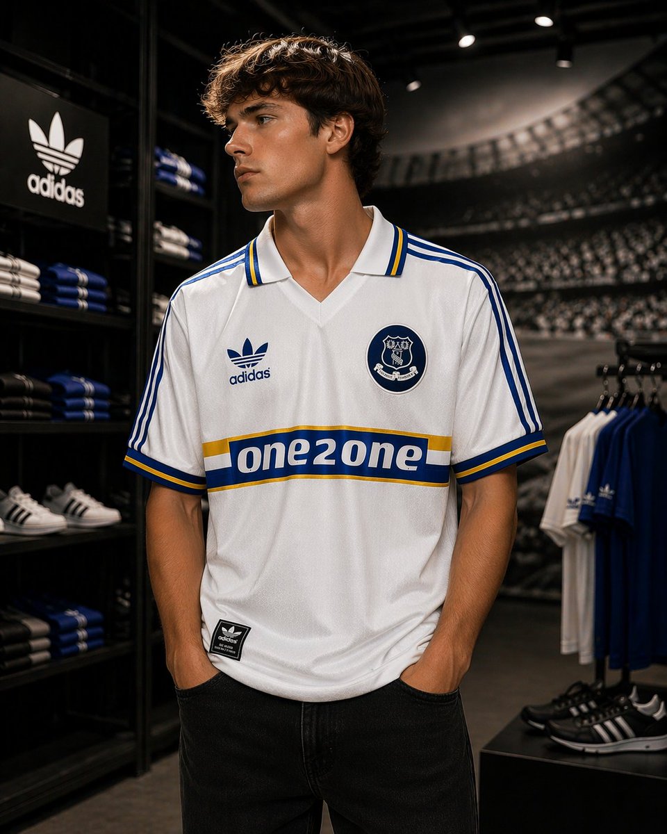 adilad73's tweet image. Derby Day, so a little @Everton @adidasfootball concept shirt. 
Based on the 1997 shirt that @Dannycadz scored in, in our 2-0 win over #Liverpool 
Home, Away, and 3rd 💙🤍💛 
Into these today blues 👊🏼⚽️
#Everton #EVELIV #EFC #Derby #UTFT #COYB #adidas #adidasoriginals