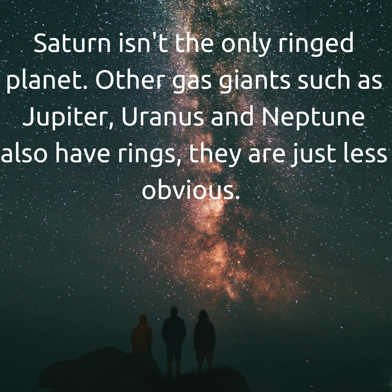 martiandiaries's tweet image. The rings around planets are made up of bits of ice and rock. They form when asteroids,comets, or any other large objects pass too close to the planet and are torn apart by the planet's gravity. 
#space #astronomy