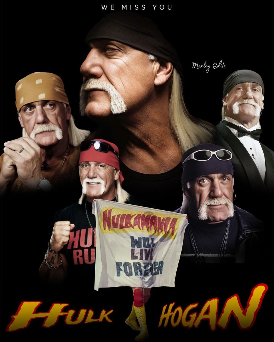 Remembering Hulk Hogan on WrestleMania Sunday 🙏