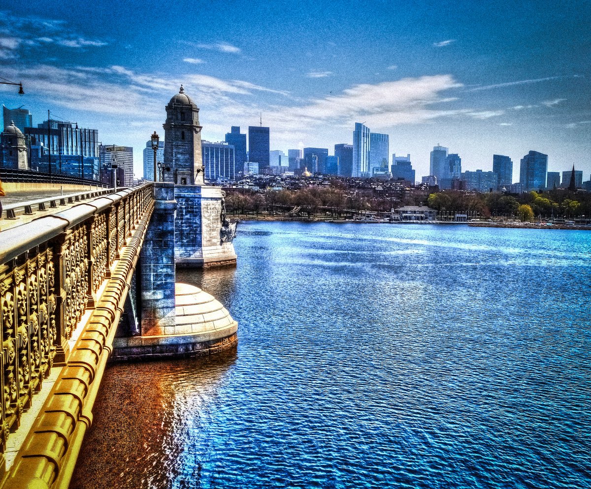 paulsportrait's tweet image. The #LongfellowBridge #Boston