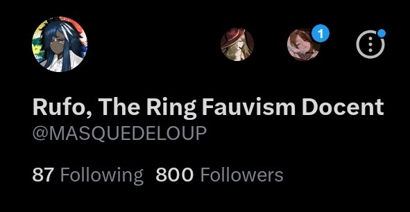 Rufo, The Ring Fauvism Docent tweet media