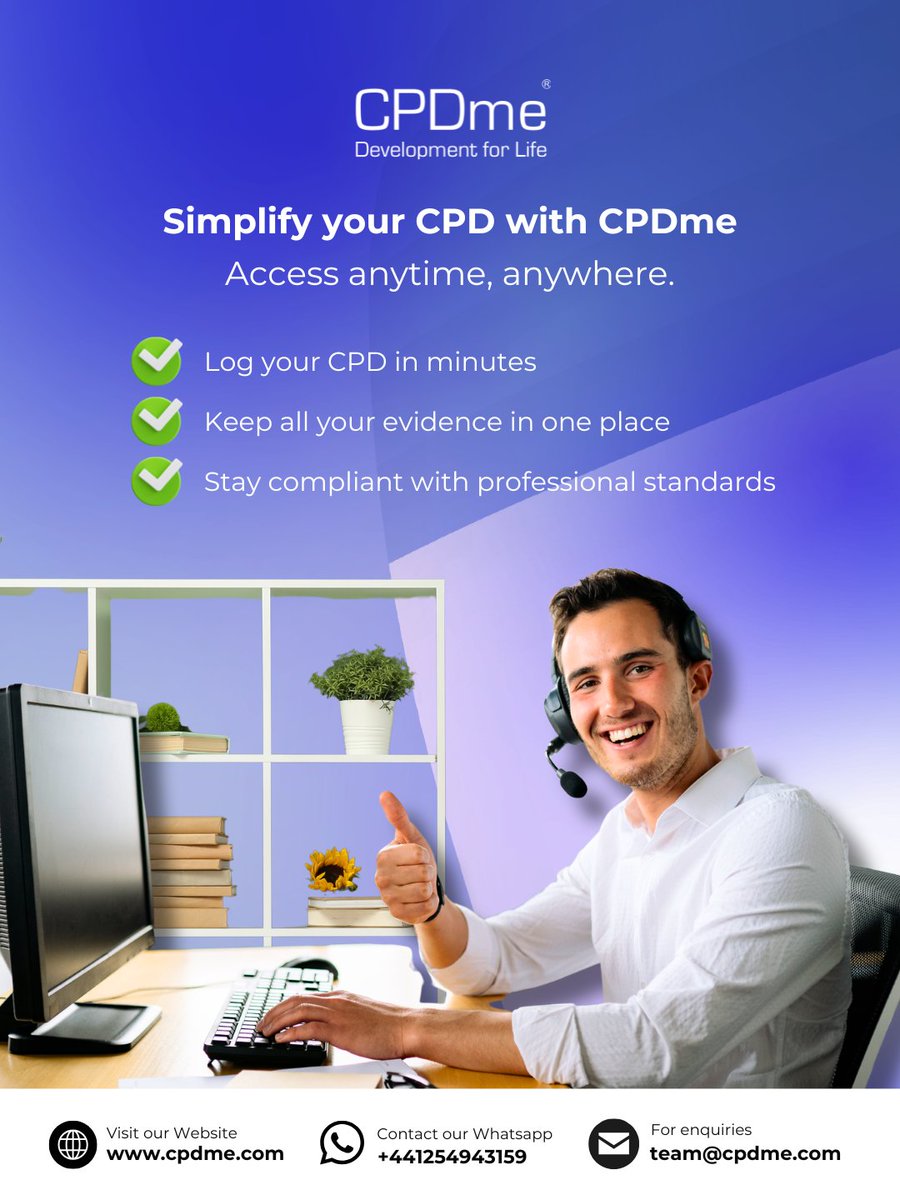 CPDme Portfolio Building Made Easy tweet media