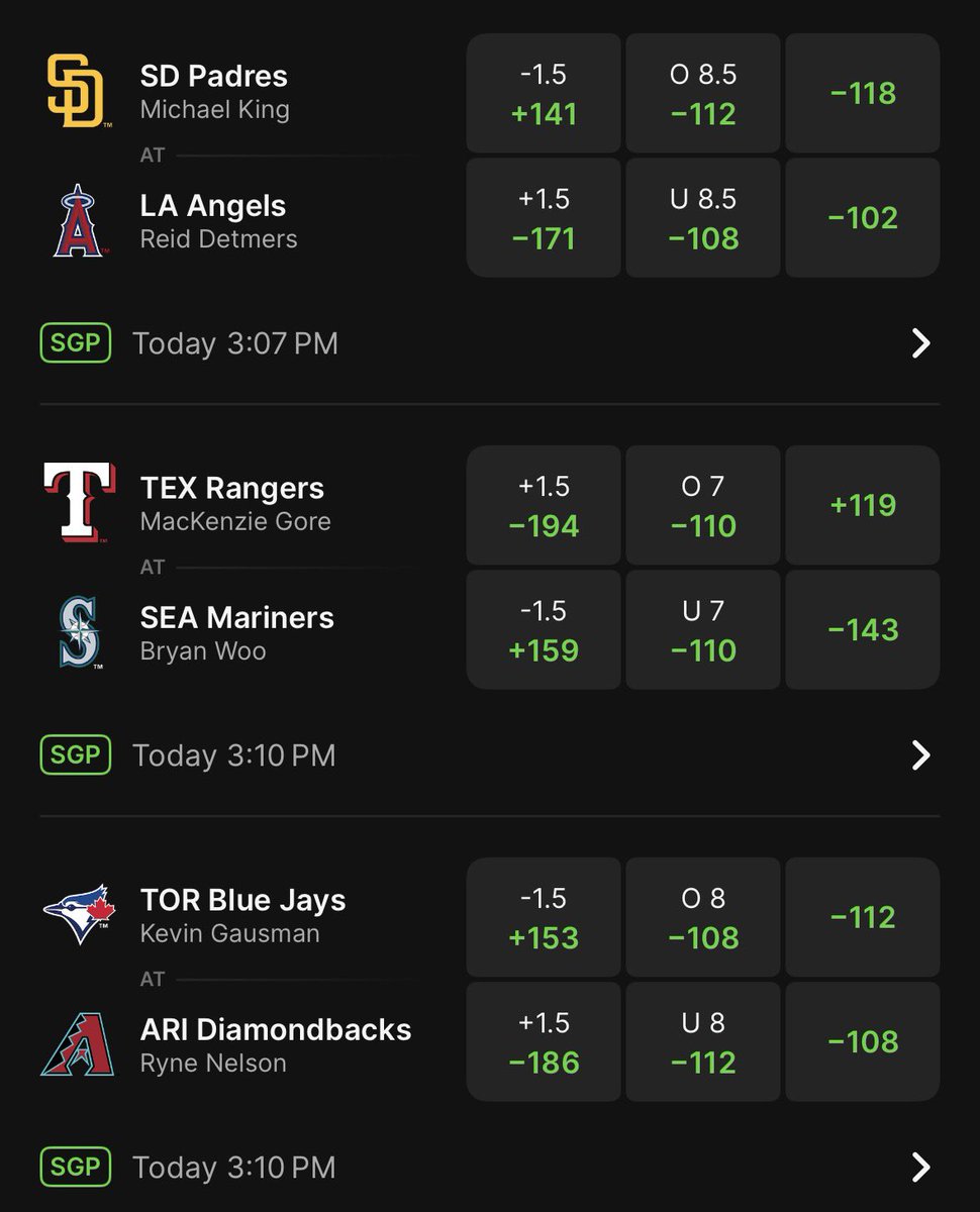 blazer_vegas's tweet photo. 🚨10 UNIT #MLB SUPERMAX LOCK OF THE DAY🚨

ON FIRE WITH 3 EZ WINS IN A ROW!

NOW I HAVE ANOTHER GUARANTEED WINNER IM GOING TO GIVE OUT FOR FREE

Sending to everyone that LIKES this post

(Must follow @blazer_vegas)

⬇️FREE VIP PACKAGE⬇️
https://t.co/DhE5bwt0cF

#GamblingX https://t.co/DhuNVR0uIj