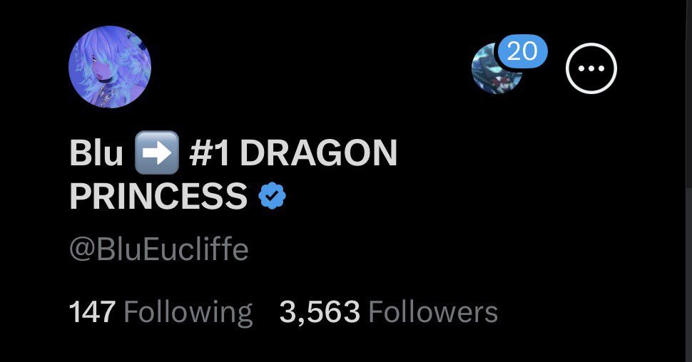 Blu ➡️ #1 DRAGON PRINCESS tweet media
