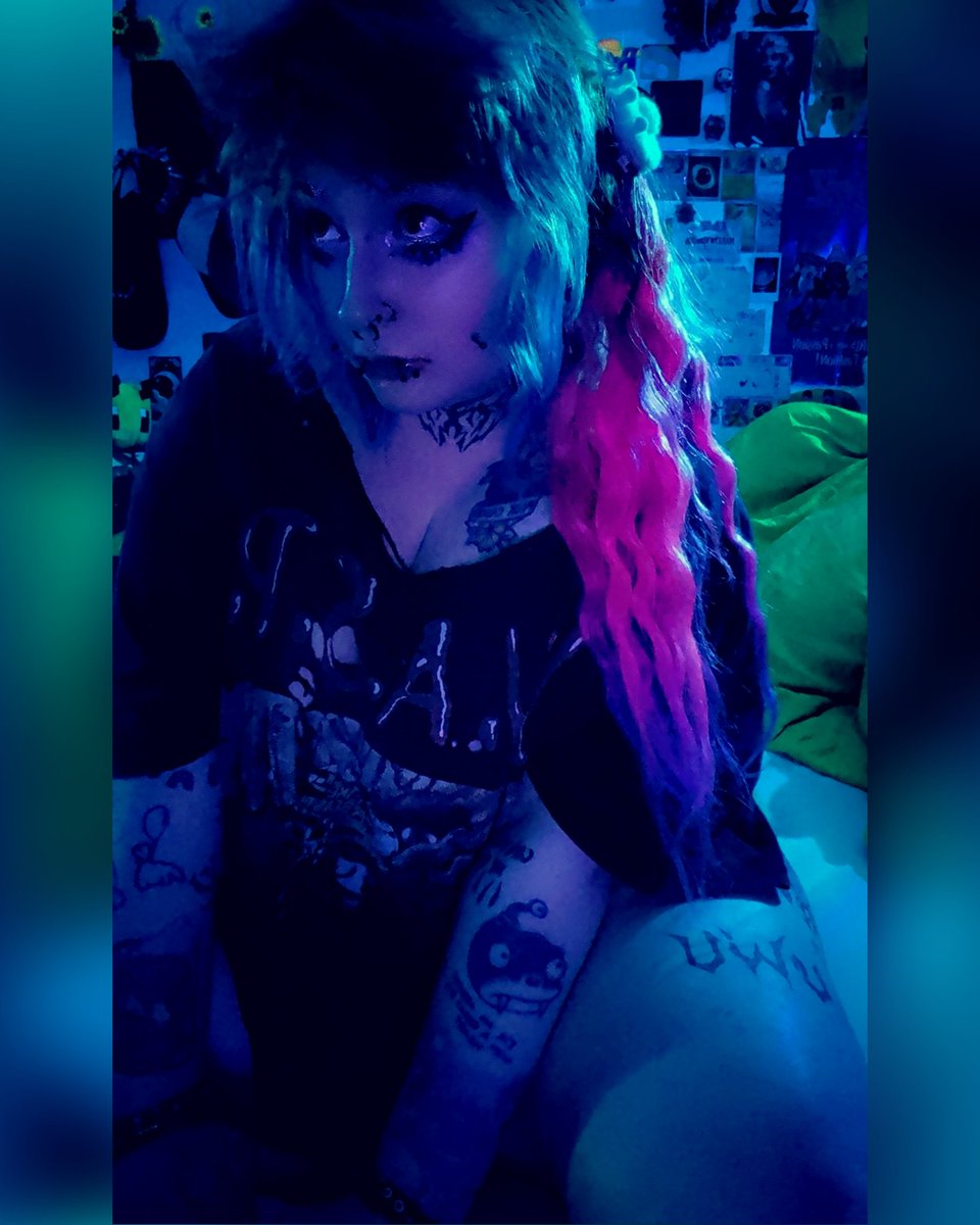 OSkychann's tweet photo. Felt cute Wbu ✨ 
#emo #kawaii #tattoos #cosplay #fyp https://t.co/vpHPxG92yj