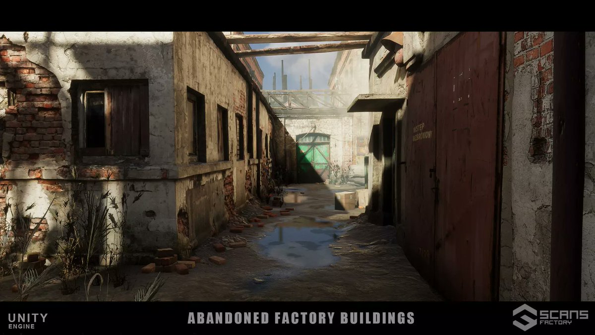AssetLove's tweet image. 【95%OFF】今日これ見た人ラッキー🔥
​
これ持ってる人も多いと思うけど
改めて見ると完成度かなり良い
​
昼は廃墟感、夜は一気に不気味になる
サビた鉄骨と複雑な導線、廃工場の高品質モデル
​
『Abandoned Factory Buildings』
$49.50 =&amp;gt; $2.48    95%OFF⚡️4/20まで
prf.hn/click/camref:1…
#Unity