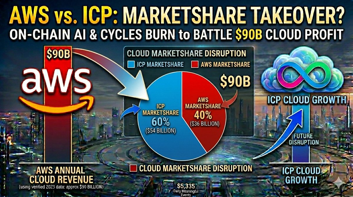 bitcoinr3negade's tweet image. Move over AWS and make room

Soon #ICP will have a major share of the cloud space

Introducing Cloud Engines on the Internet Computer bringing cloud storage on an enterprise level

The future is oddly infinite ♾️ ♾️