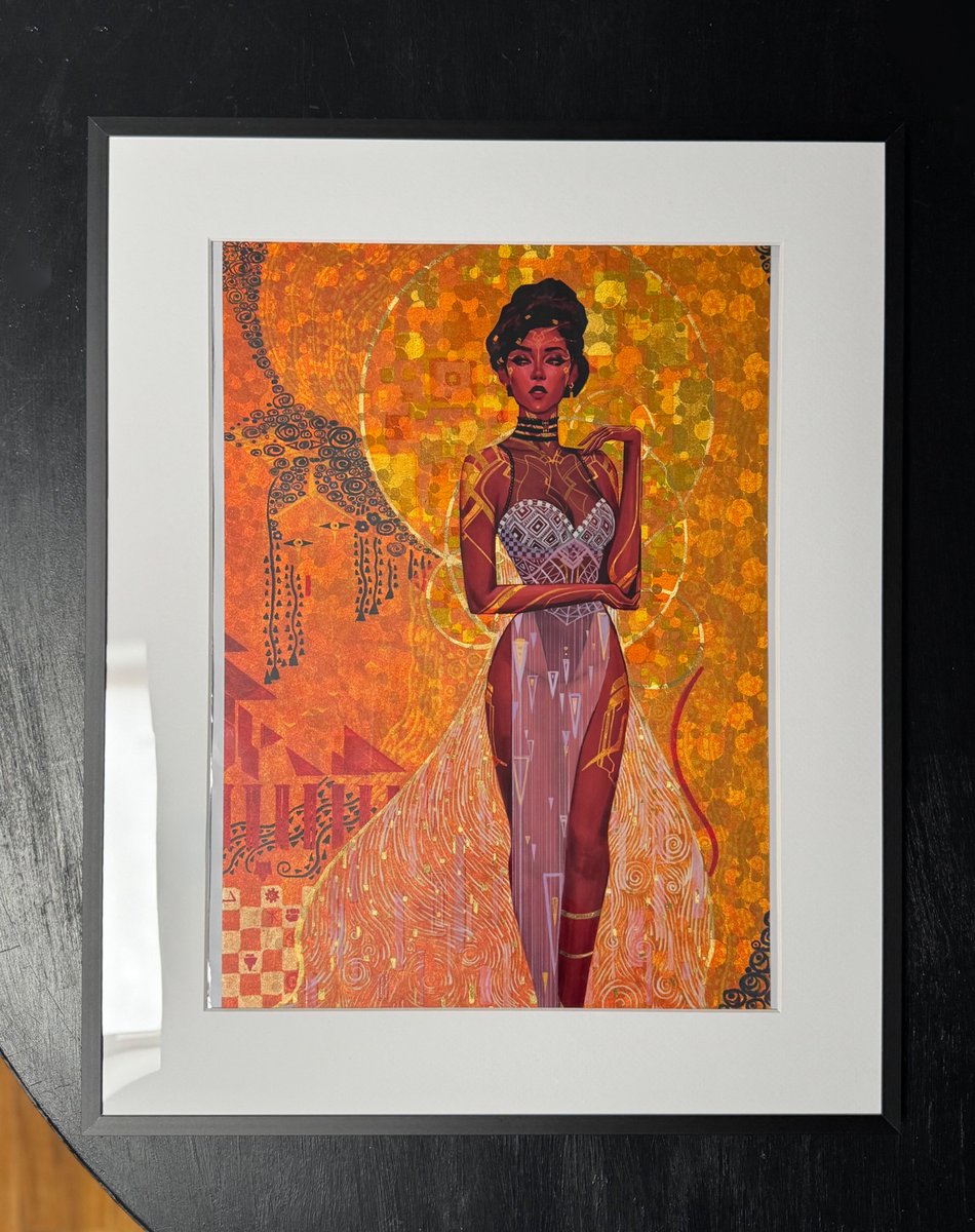 When I saw <a href="/eyyojimbo/">EyYoJimbo 🔜 LVL Up Expo A056</a>’s Mel, I just knew I had to buy this beautiful artwork. (Finally got it framed recently)