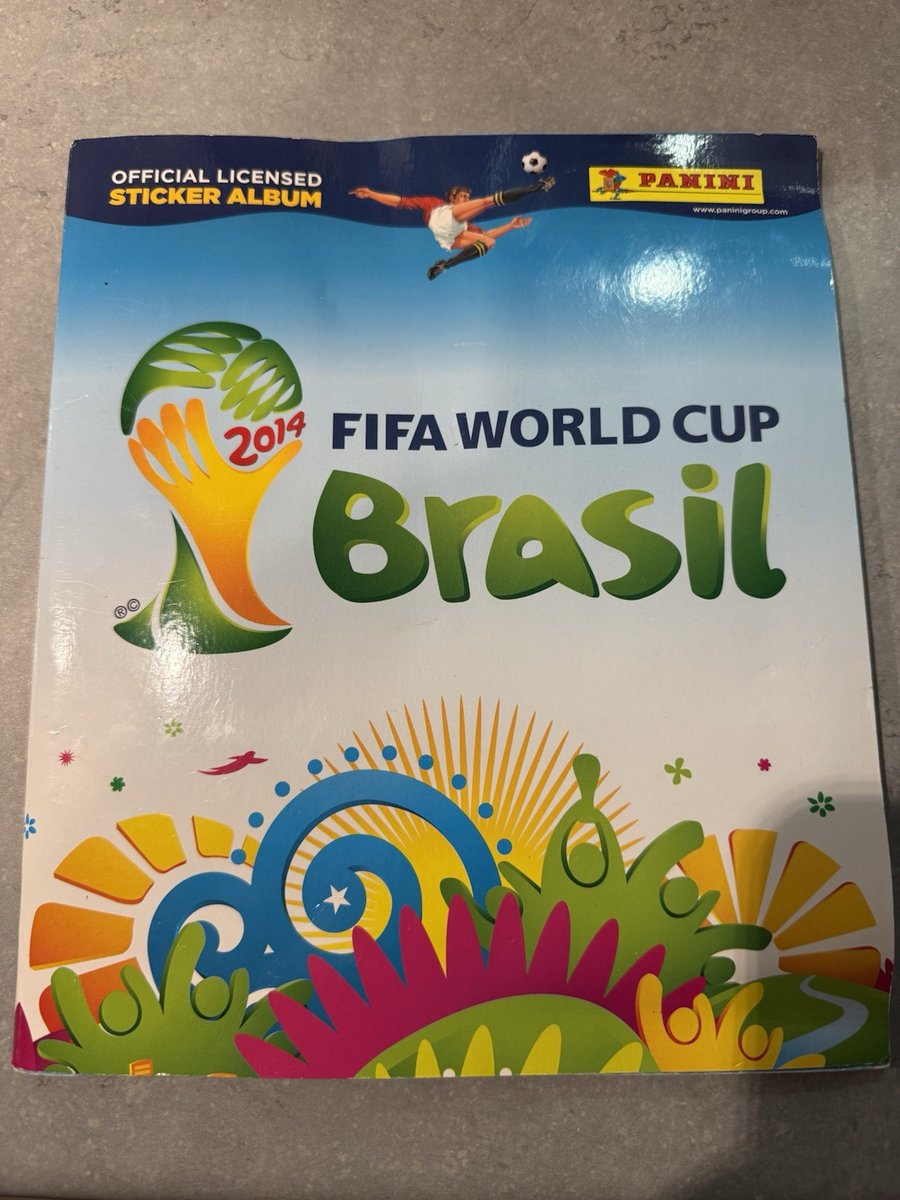Panini 2014 FIFA World Cup Brazil Football Sticker Album (100% Complete).

Ends Tue 21st Apr @ 10:40pm

ebay.co.uk/itm/1578269472…

#ad