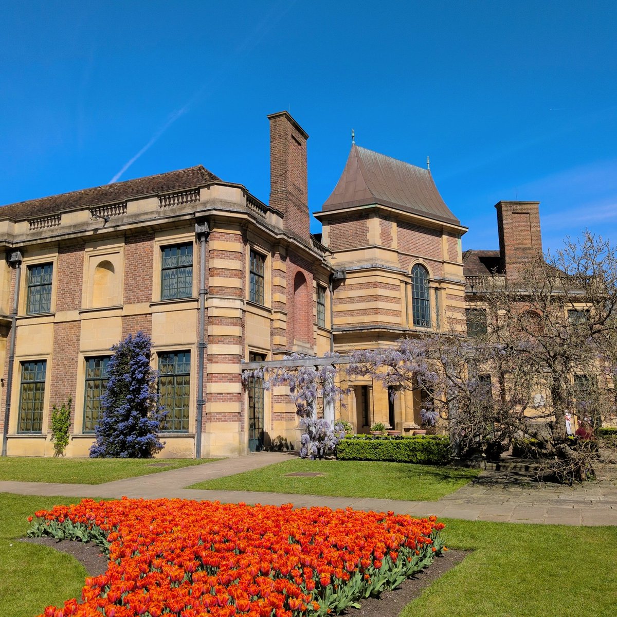 tnrnsbfhaoi's tweet photo. 📍Eltham Palace
ずっと行きたかったところ。ヘンリー8世が幼少期住んでいた歴史ある王宮だったけれどその後荒廃、それをコートールド家が復活させた場所。
外観と内装のギャップがすごい！アールデコ調の各部屋はとにかくモダンでオシャレだった。当時最先端の電話やシャワーもあって豪華。 https://t.co/ybiNO2fEgu