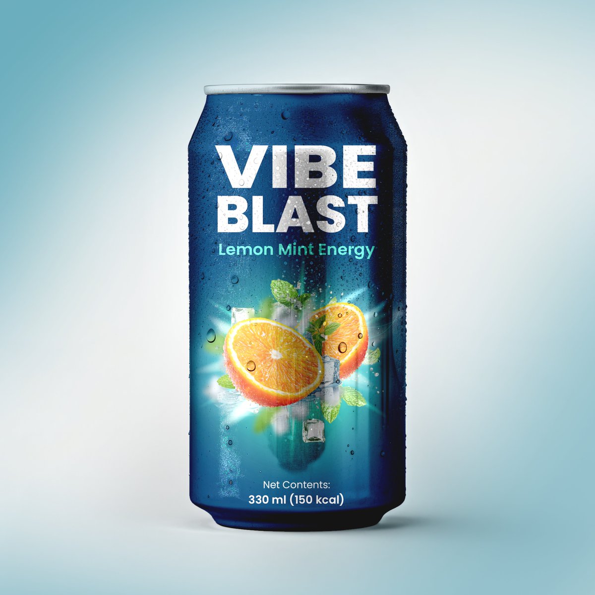 abdurrahimantor's tweet image. New work dropped! Vibe Blast Lemon Mint Energy Can Design — cool blue, metallic vibes &amp;amp; fresh lemon-mint burst ❄️🍋
Full project with multiple mockups now live.
What’s your favorite angle? 👀
#PackagingDesign #BeverageDesign #GraphicDesign