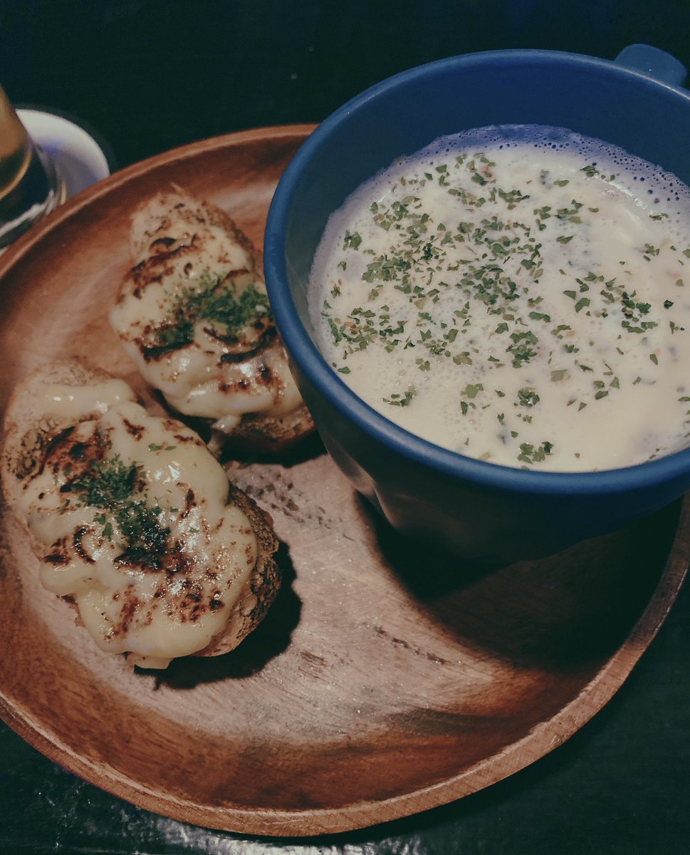 lilll000000's tweet image. 新メニューのクラムチャウダー︎🫶
スープ種類増えて嬉しい

#POCA