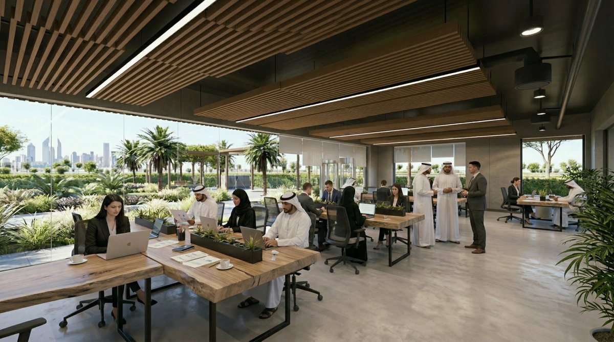 gulftoday's tweet image. Dubai launches initiative to develop workspaces in public parks under the 'Work from Park' concept; the initiative introduces flexible working environments within parks, positioning them as more vibrant and attractive destinations that enhance wellbeing and quality of life #Dubai