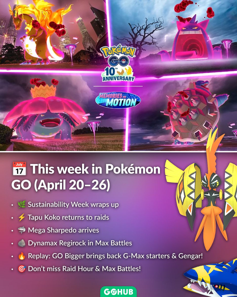 Pokémon GO Hub tweet media