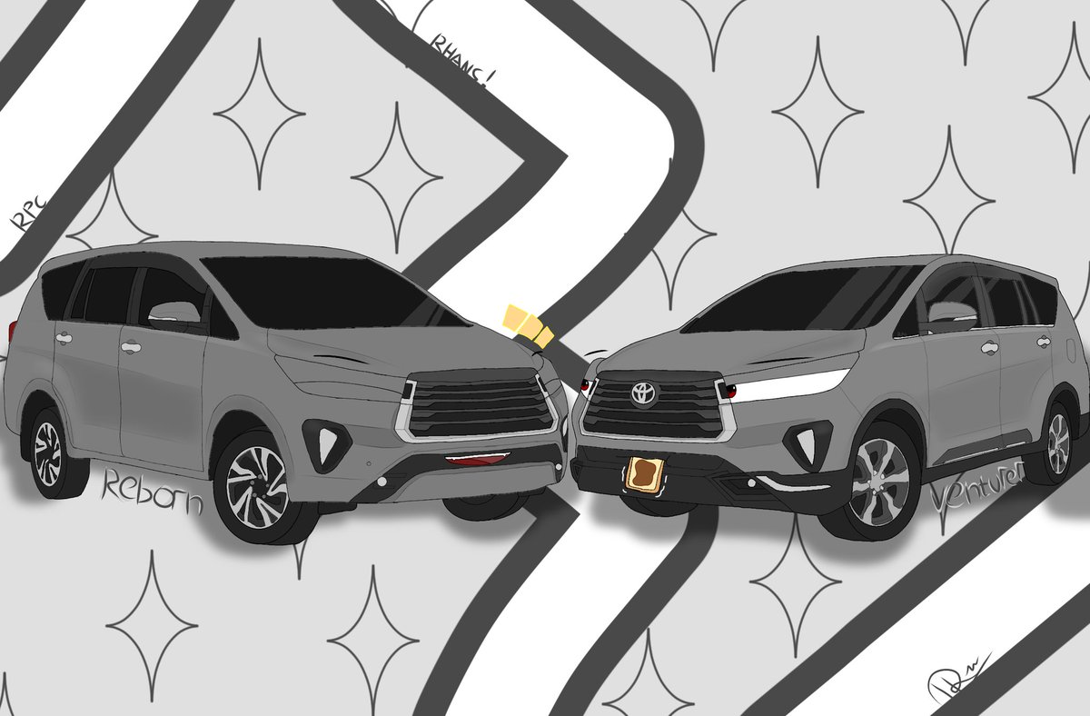 RpcNeedCars's tweet photo. Reborn and Venturer 
(Reborn is the first car that i draw him and my first oc ✨)
#LivingMachines https://t.co/3hUrsxqLxO