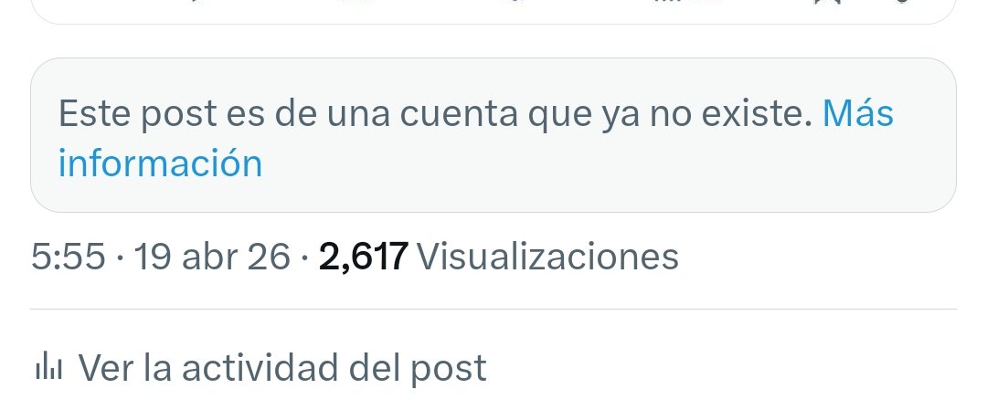 Me denunció el post, eliminó cuenta y está con toda la pera el venezolano odiador de chilenos serial que quería que por lástima fueran a su sucucho de comida rápida fritanguera.
Se fue funado y domadísimo.
