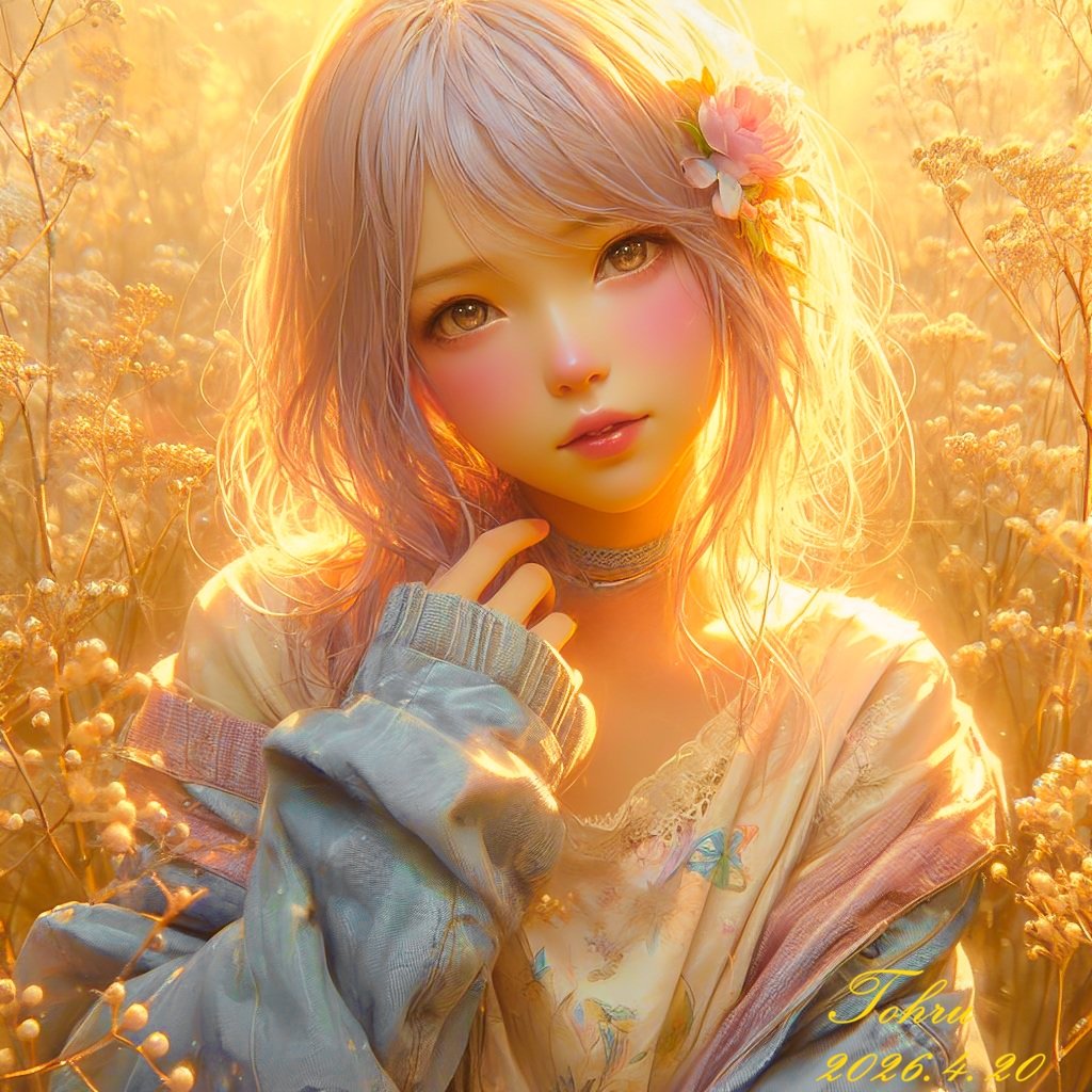 今日の１枚。

#AI画像 #AIart #AIアート