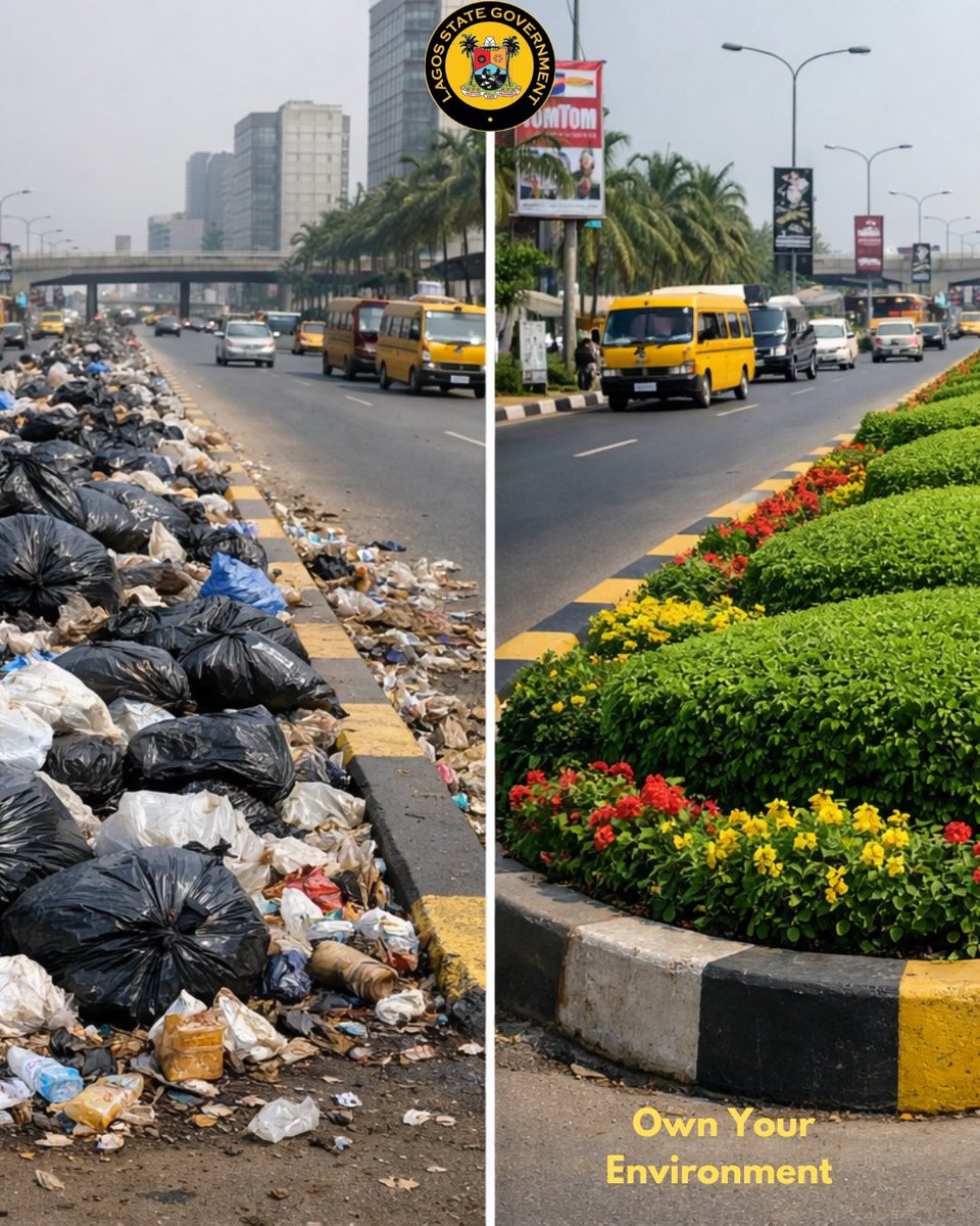 Two choices. One city. One responsibility.

When we dump waste carelessly, we don’t just dirty the roads—we damage our health, block our drainage, and invite flooding. But when we choose to dispose of waste properly, we create a cleaner, safer, and more beautiful Lagos for