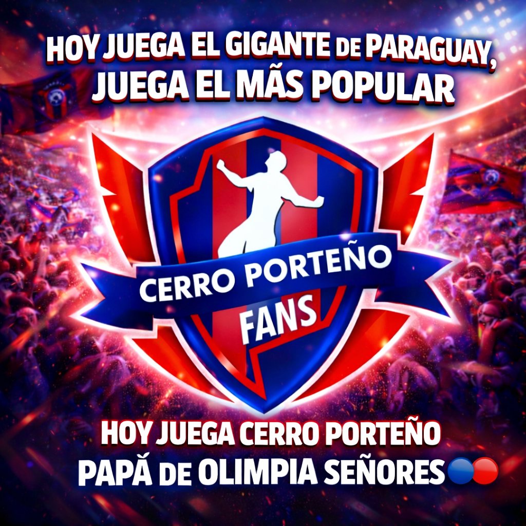 Cerro Porteño Fans tweet media