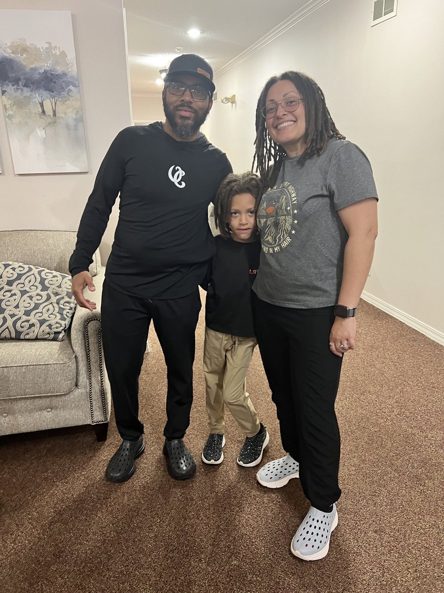 CoachqQ's tweet photo. So blessed to have my tribe. The last two years have been a challenge in so many areas of my life, but the constant has been these two! Love you both to infinity and back! #myfam #appreciation https://t.co/fh8XfDIRmK
