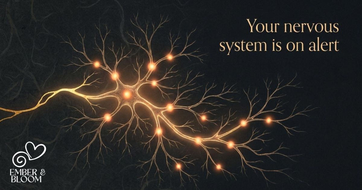 EmberandBloom's tweet image. If you're grieving, your nervous system is on alert.

Everything in you is trying to make sense of what happened.

The restlessness.
The tension.
The exhaustion.

It makes sense.

emberandbloomcoaching.com

#grief #widow #widower #hope