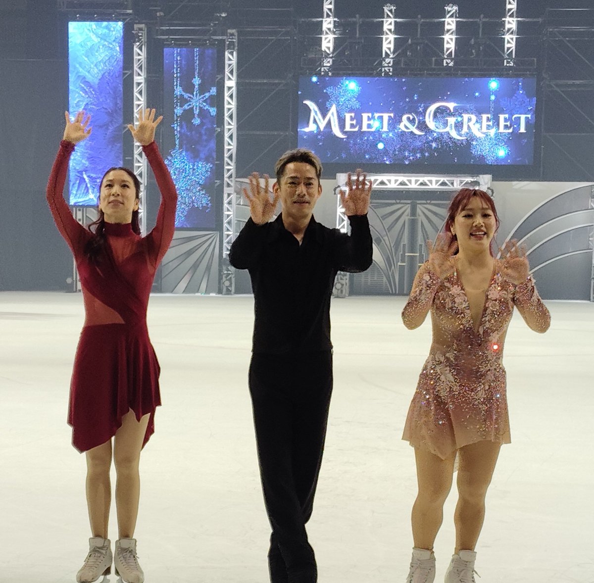 19夜 この直後にスマホがちからつきた📱🪫
#WakabaHiguchi #樋口新葉
#髙橋大輔 #村元哉中
#プリンスアイスワールド #PIW愛媛