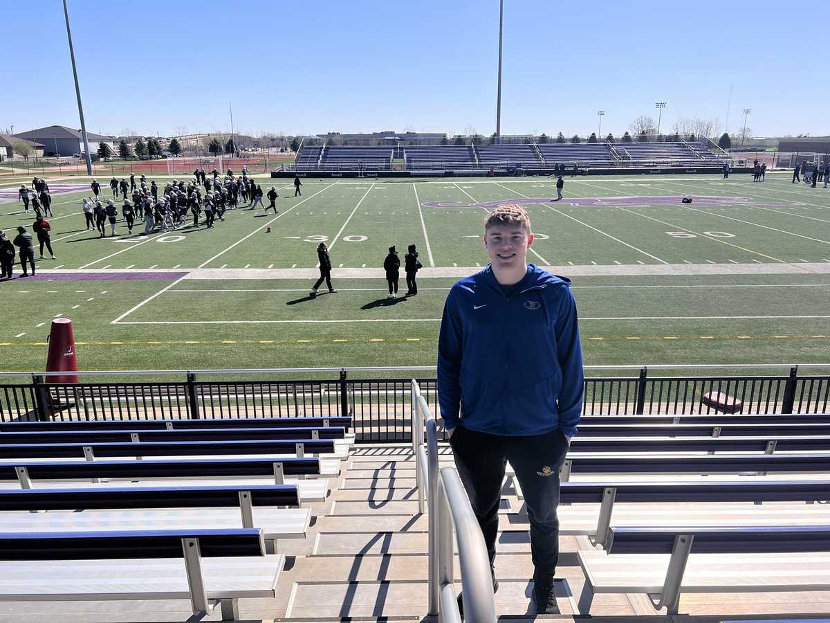 Had a great time visiting <a href="/USFCougarsFB/">USF Football</a>! Huge thanks to <a href="/jakob_thut/">Coach Thut</a> for showing me around and explaining what USF football is all about! <a href="/CoachJ_USF/">Alex Johnson</a> <a href="/JimGlogowski/">Coach Glo</a>