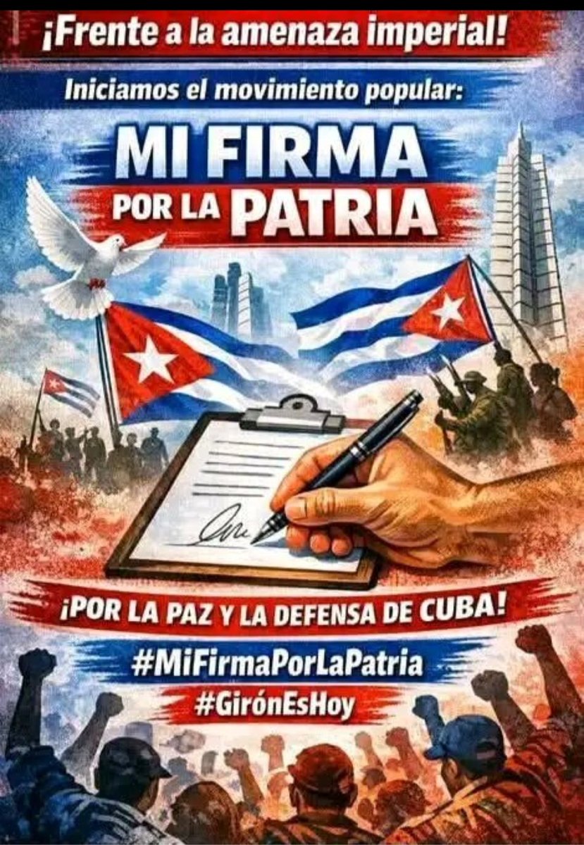 DaMary758's tweet photo. Reafirmamos la irrenunciable vocación de paz que es esencia de nuestra patria#MiFirmaPorLaPatria  #GirónEsHoy https://t.co/NwMD9OIH7y