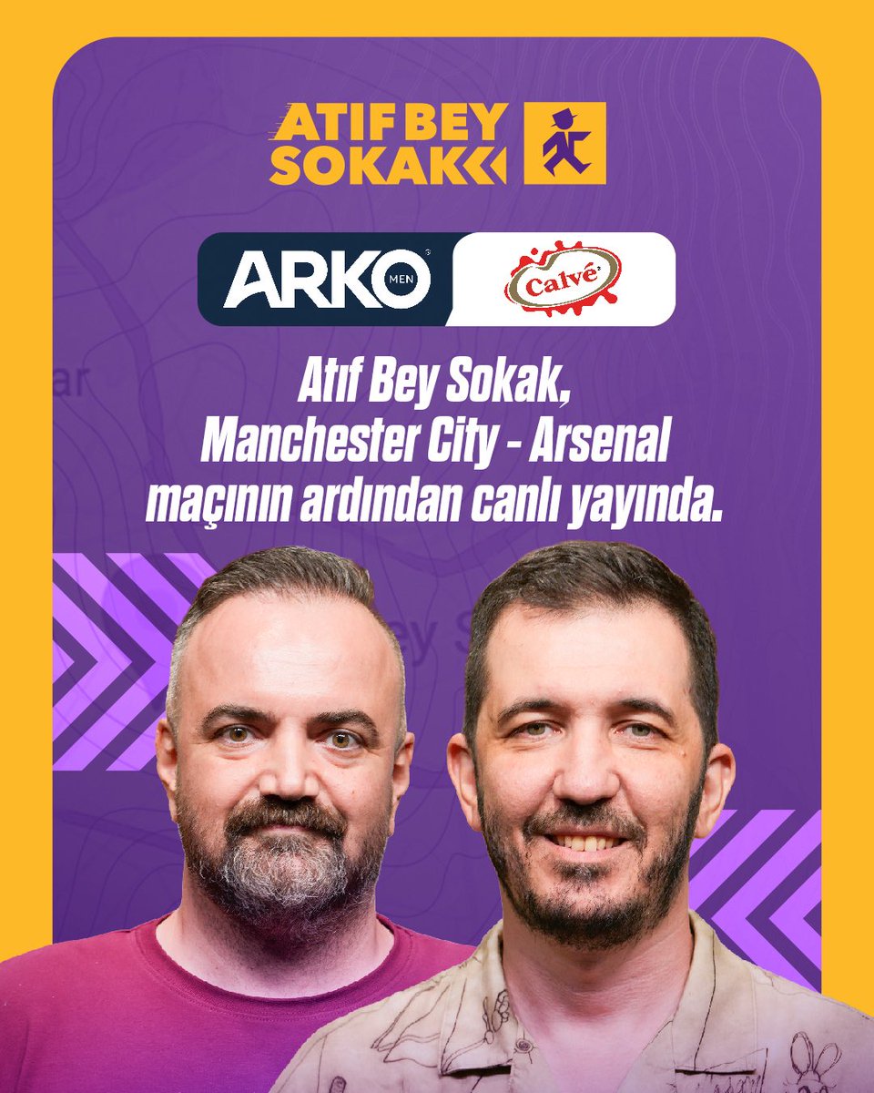 SocratesDergi's tweet image. 🔥 Manchester City x Arsenal

🤩 @parmamaniac &amp;amp; @ermanyasar ile Atıf Bey Sokak, mücadelenin ardından canlı yayınla Socrates’te!

👉 youtube.com/live/uQfTODTcq…

@ArkoMen #KesinArkoMen @Calve_TR #Sponsor