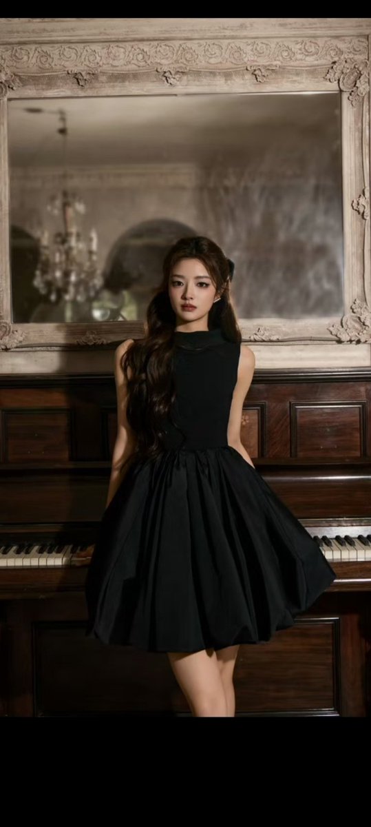 PrincilloVine's tweet photo. Lady in Black so Pretty.😍😍😍
#Xuruohan X  Curiel
4/19/26 https://t.co/HcnKW3ll7X