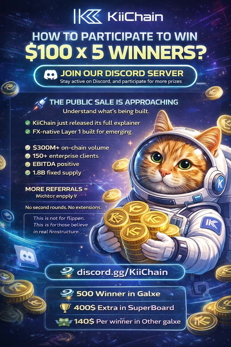 AgungPras378's tweet image. There’s something different about what @KiiChainio is building.

It’s not just about hype or numbers — it’s about people actually showing up, engaging, and growing together.

#KiiChain #Web3Community #BuildTogether