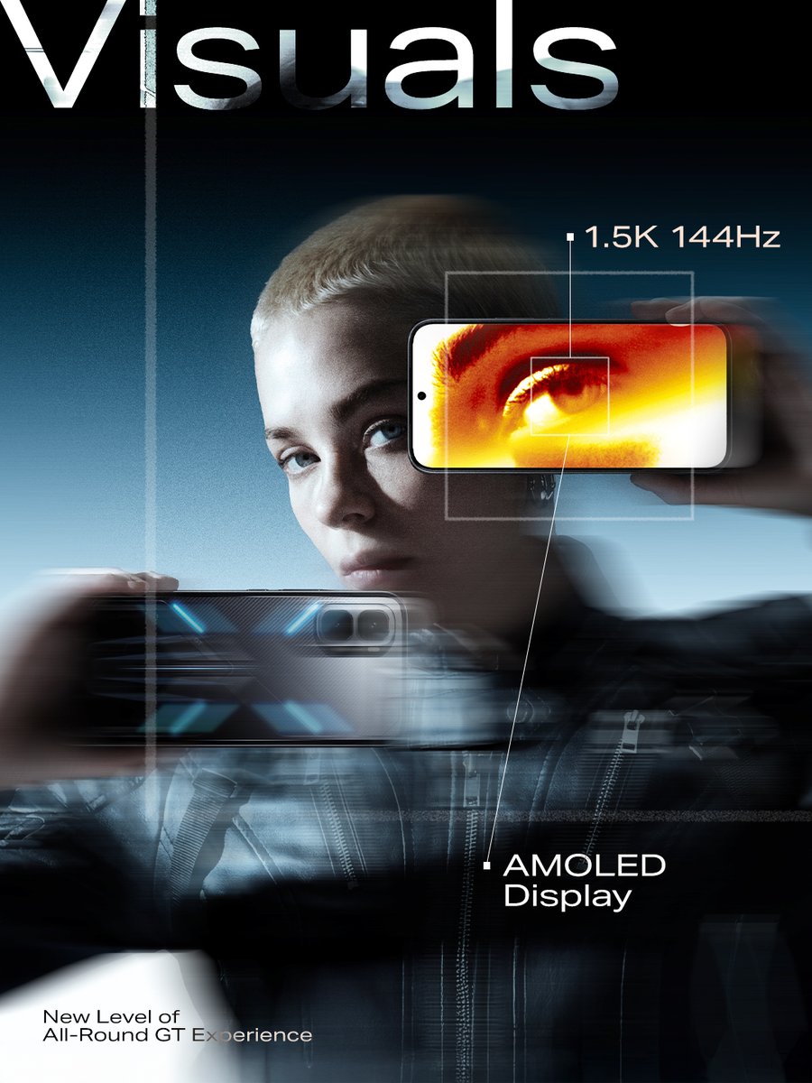 Infinix_Mobile's tweet image. New level of all-round #GT50Pro experience.

144FPS. Max Cool. Victory Unstoppable.

#GT50Series | #ComingSoon | April 24

#LiquidFlowHyperPerformance #GamingPhone