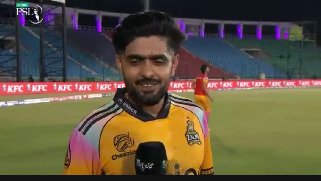 Babar Azam:

When I reached the hundred, it was emotional. All those things I had been missing came to my mind. Thankful to the fans and my family who prayed for me ♥️♥️