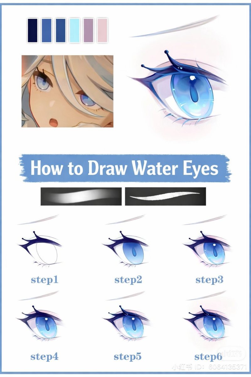 fznutri's tweet photo. Water-style genshin eyes 👀
Save this tutorial https://t.co/8d4uWYuxSP