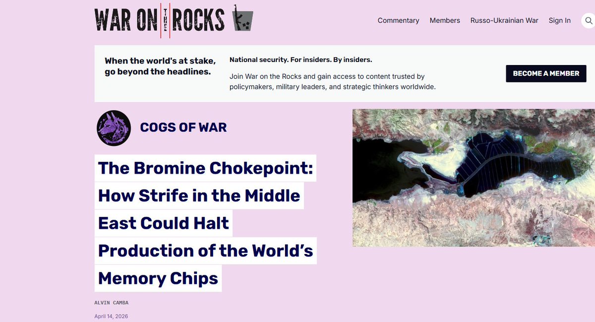 Piggos_T_Desk's tweet image. Bromine also plays a role in:
• Water treatment
• Sanitation systems
• Irrigation chemistry
  Memory chips
Shortage = compounding water crisis
#WaterSecurity #PublicHealth #Utilities