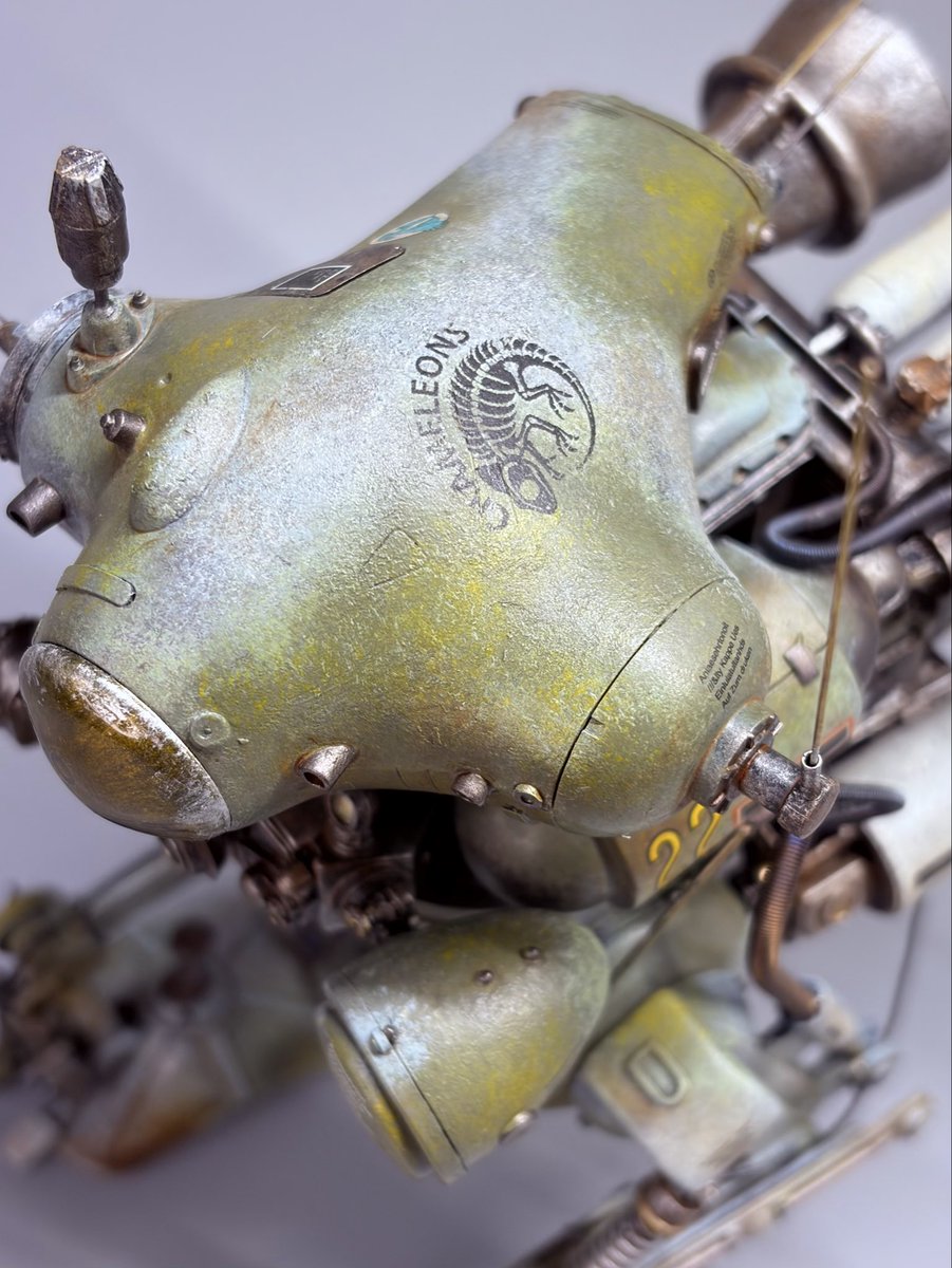 dyues5842's tweet image. 完成いたした。

1/20 GANS ガンス
#モデルカステン
#マシーネンクリーガー
#Ma.K