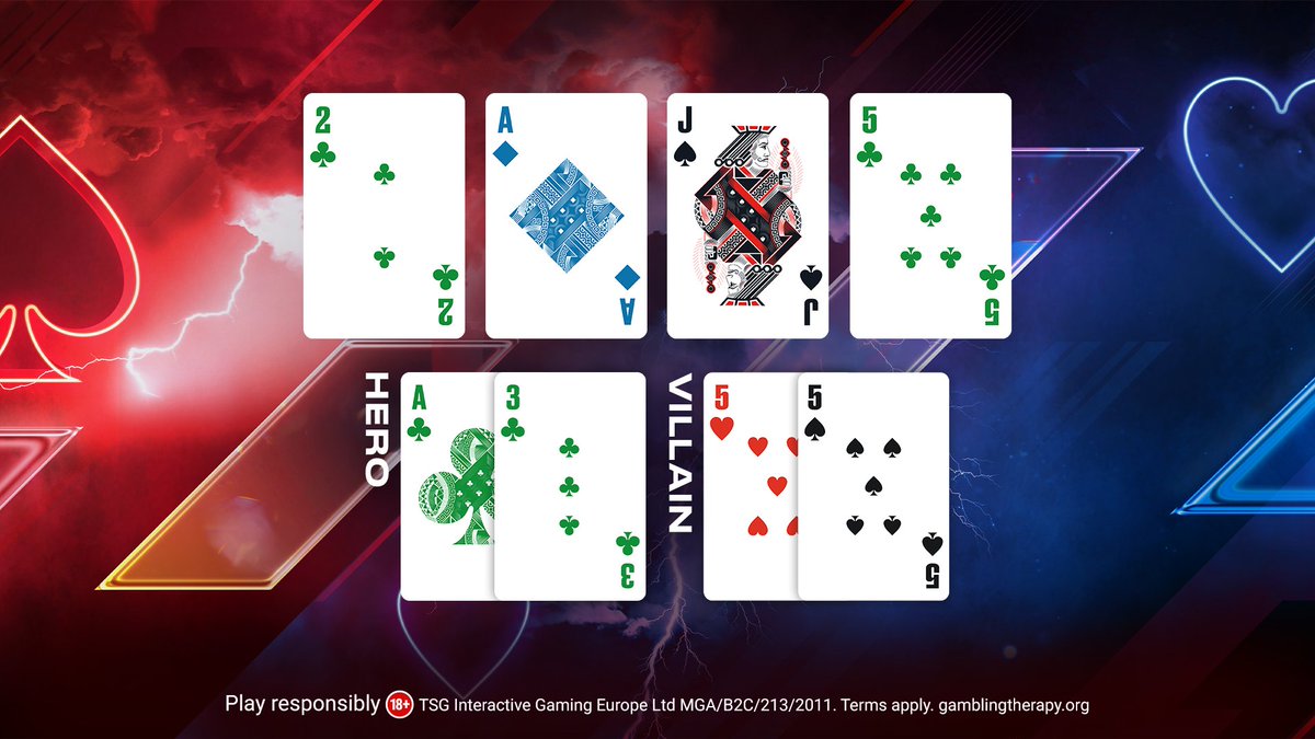 ⚡Play the $500k Gtd Sunday Storm 15th Anniversary for free ⚡

That turn card is the perfect storm...

How many rivers send our hero from worst to first?

Reply with your answer + [Stars ID] + #SundayStorm  by 18:00 CET, Mon. Ten $11 tickets to be won.

T&amp;Cs: