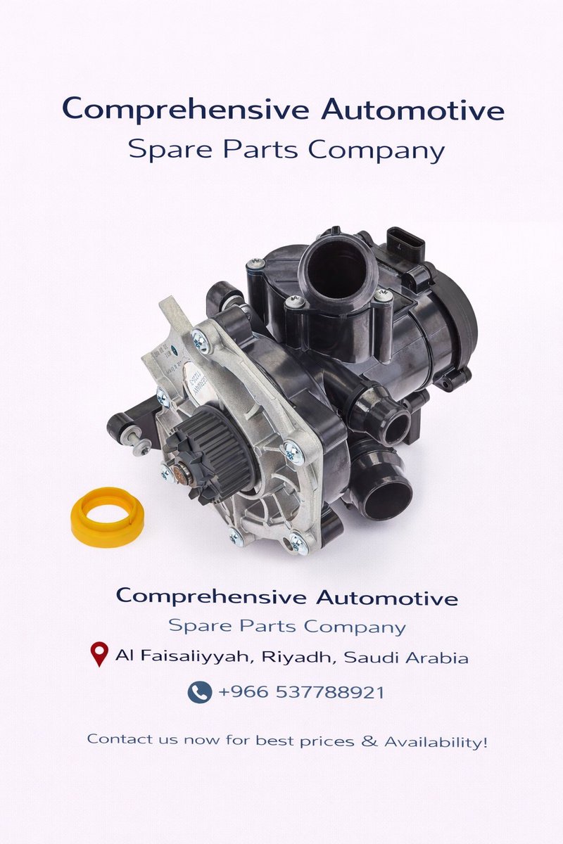 ComprehensiveAu's tweet image. 🔧Part No: 9A712101304
🏷️Brand: Audi
🚘Model: A4 Q5 VW Jetta Golf MK7 2.0T 1.8T &amp;gt;&amp;gt; 2017
📢Visit eurofix.com.sa

#Audi #Volkswagen #WaterPump #CarParts #AutoParts #EngineCooling #VWJetta #GolfMK7 #AudiA4 #AudiQ5 #CarMaintenance #AutoRepair #SpareParts #GermanCars #KSA 🇸🇦