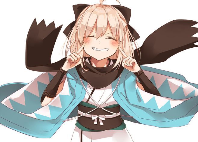 Sakura_Saber02's tweet photo. #SmileSunday

" Now!!  give me your best smile, that's an order from the captain of the Shinsengumi First Division" https://t.co/df9583w8lG