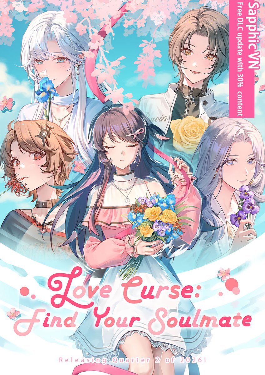 #LoveCurseFindYourSoulmate 💫Happy One Year Anniversary!
Thank you all for showing us so much love and support over this past year~
To show our appreciation, we've decided to release the Epilogue DLC for free. We hope you'll enjoy!